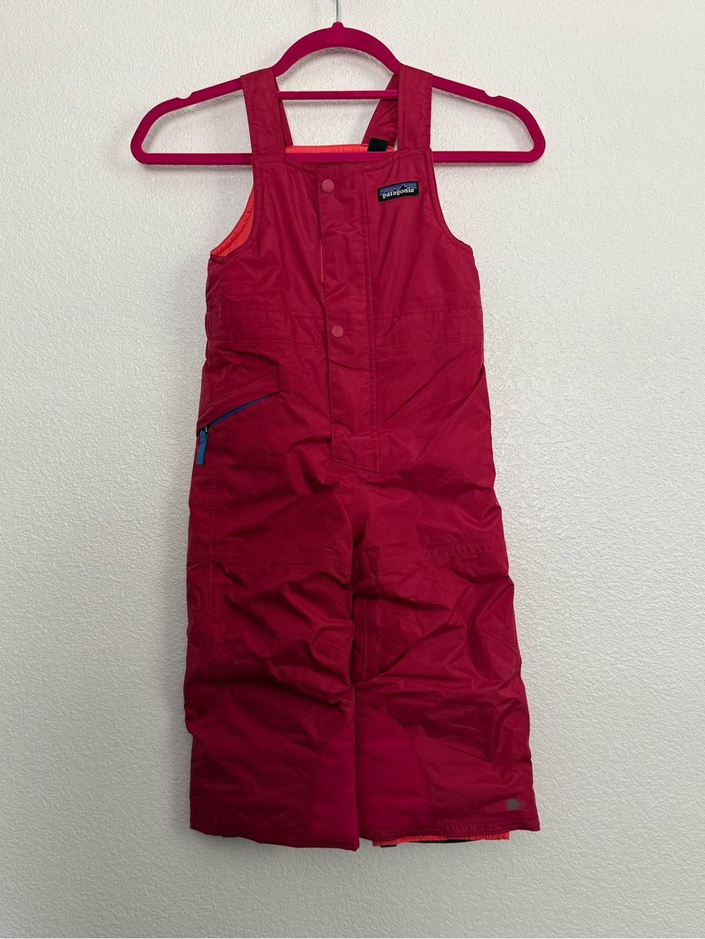 Patagonia Pink Snow Bib Jumpsuit Overalls Girls 3T